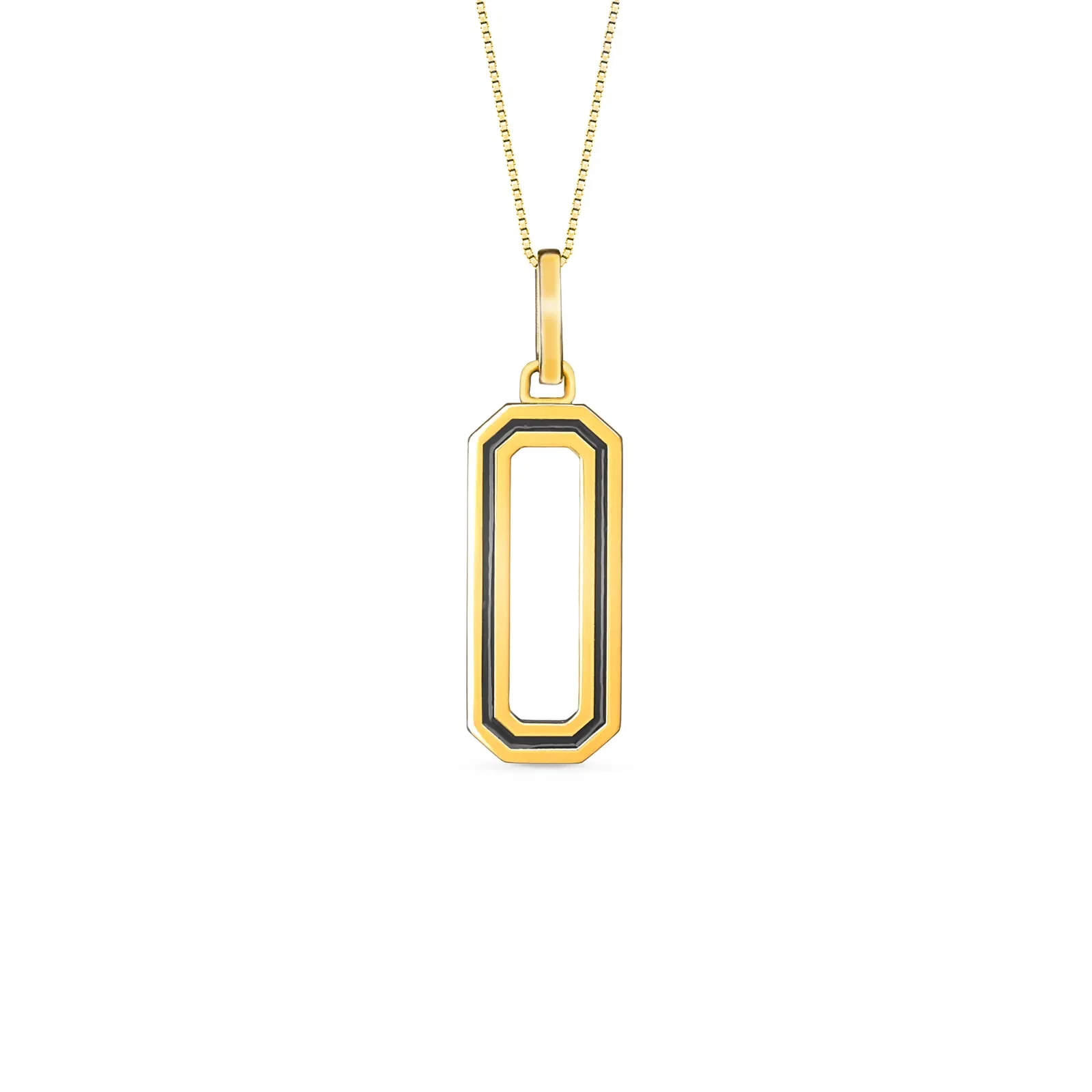 Pingente Legado em Ouro Amarelo 18k com Esmalte