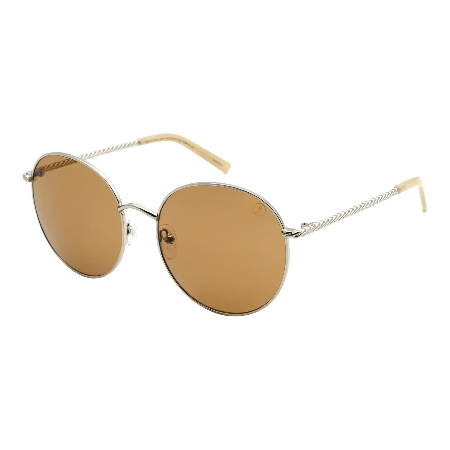 Óculos de Sol Feminino Chilli Beans Redondo Prata — imagem 1