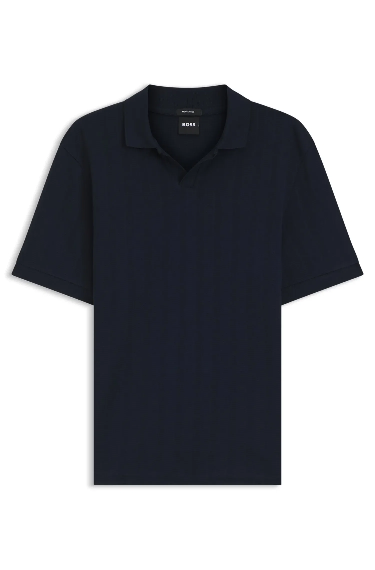 Polo Em Jacquard De Algodão