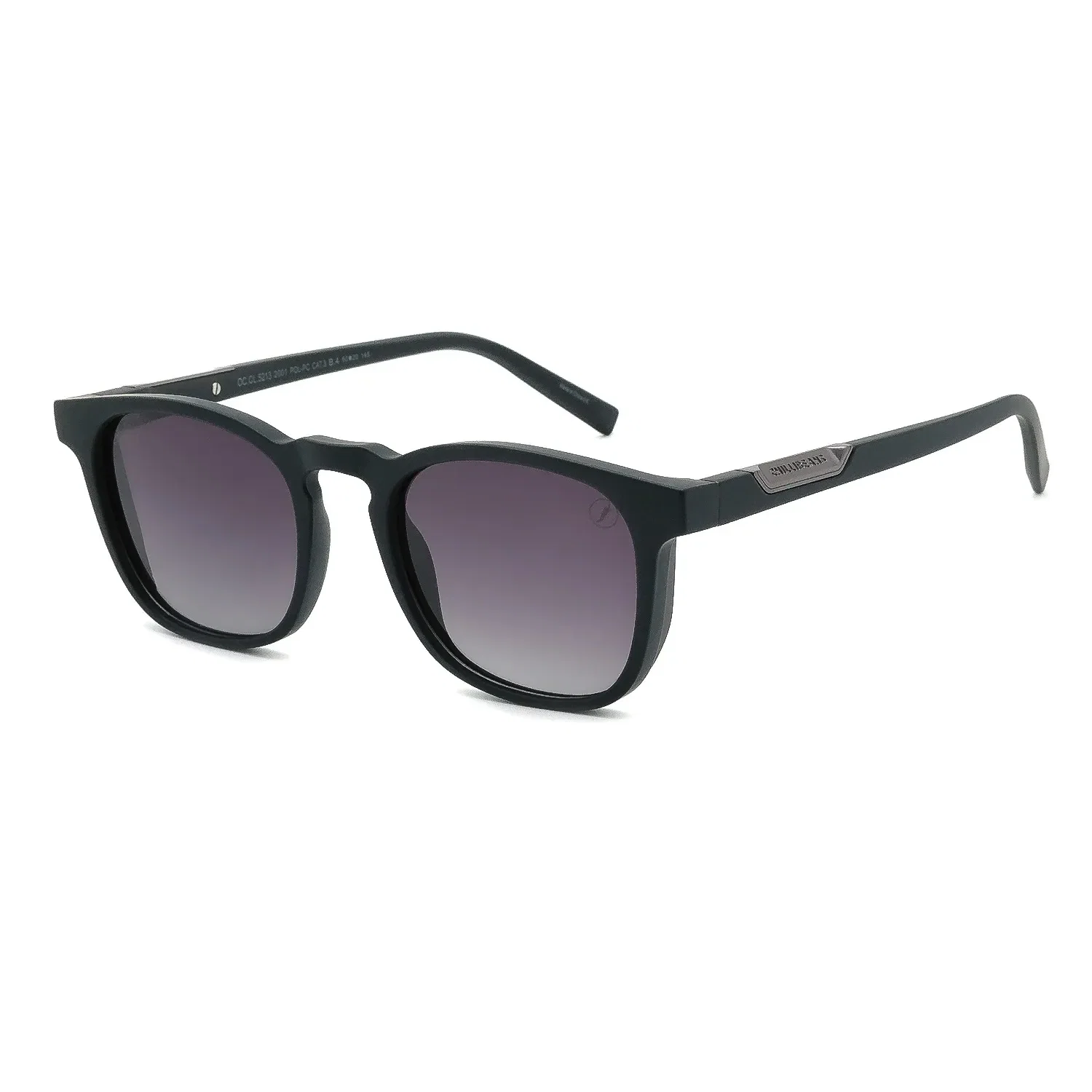 Óculos de Sol Masculino Chilli Beans Quadrado Polarizado Degradê Preto