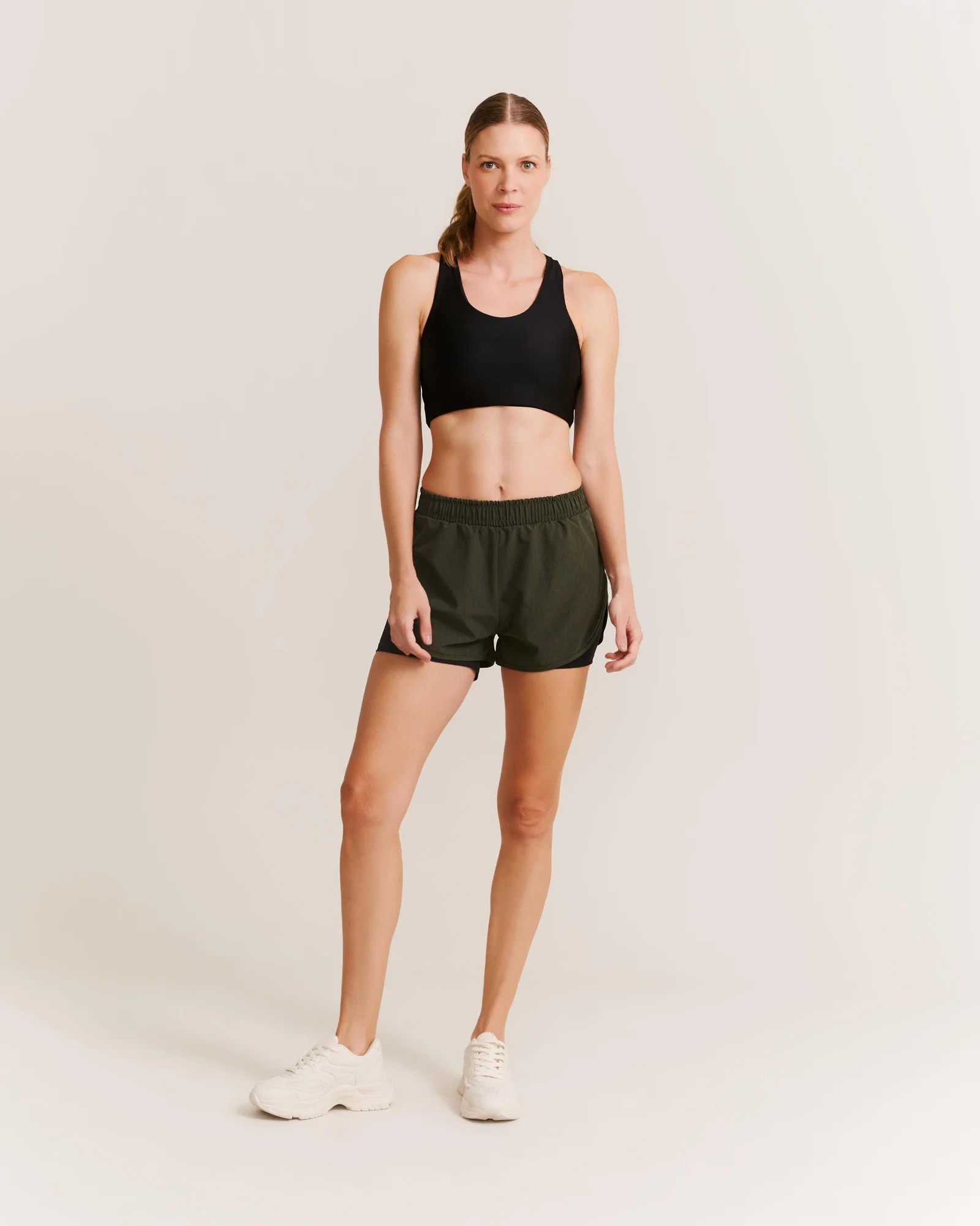 Short Fraldado - Verde Militar