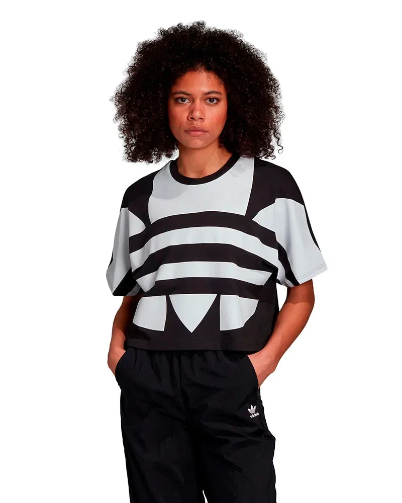 Cropped Adidas Large Logo Feminino — imagem 1