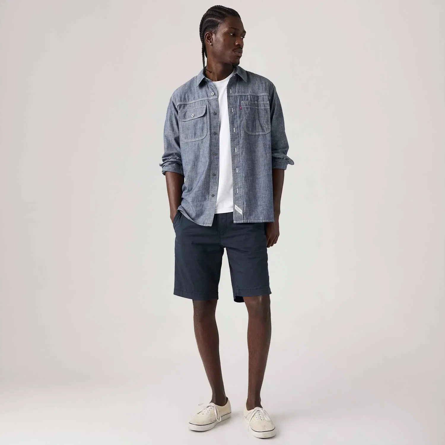 Bermuda Levi's® XX Chino II Azul Marinho