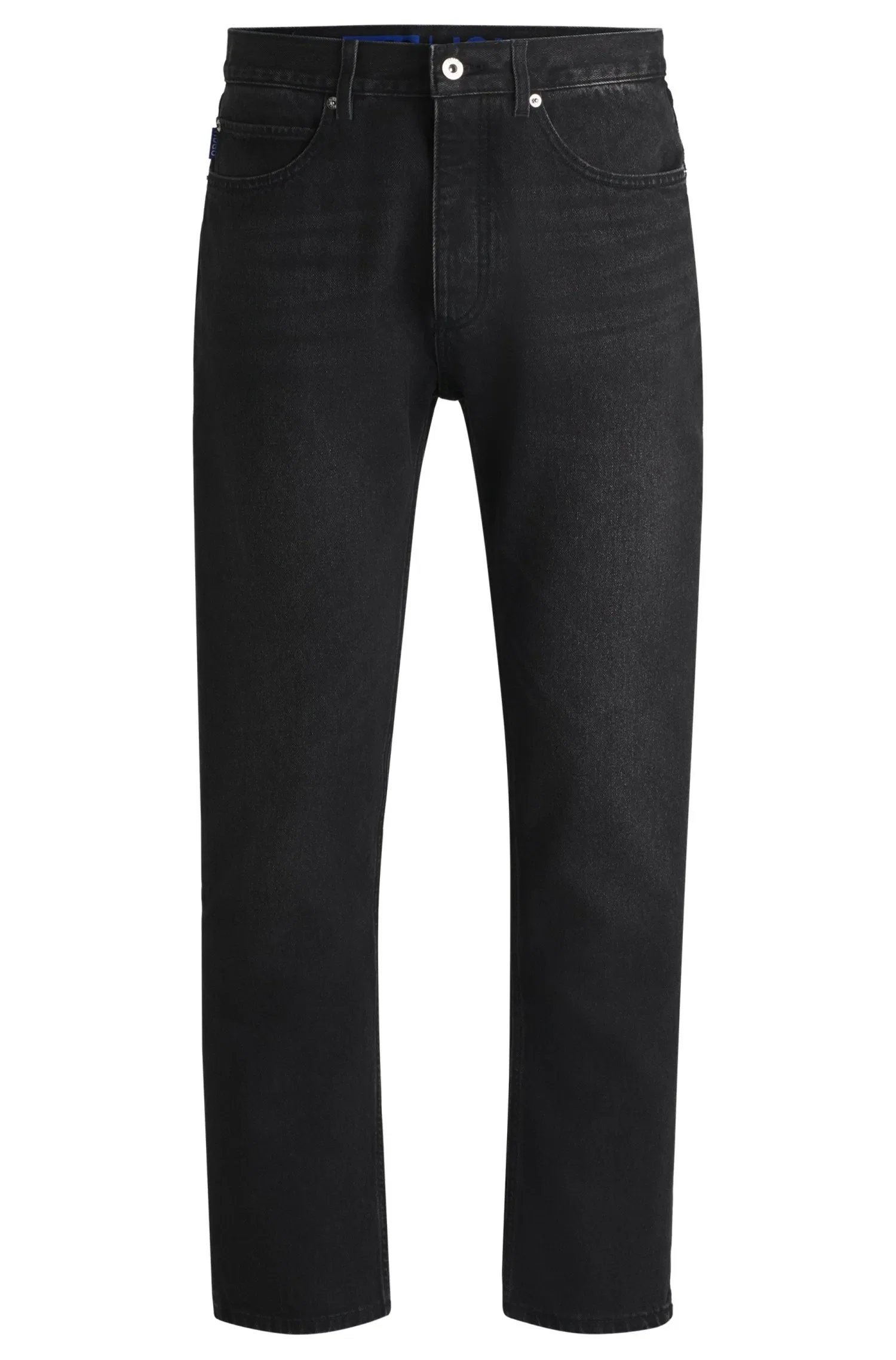 Calça Regular Fit Jeans Escuro