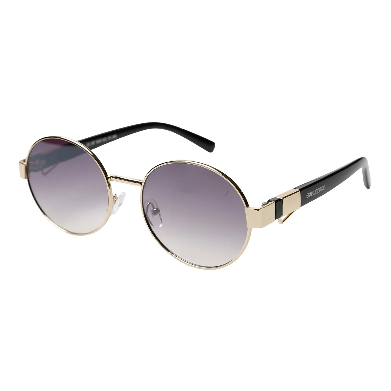 Óculos de Sol Feminino Chilli Beans Trend Metal Redondo Roxo — imagem 1