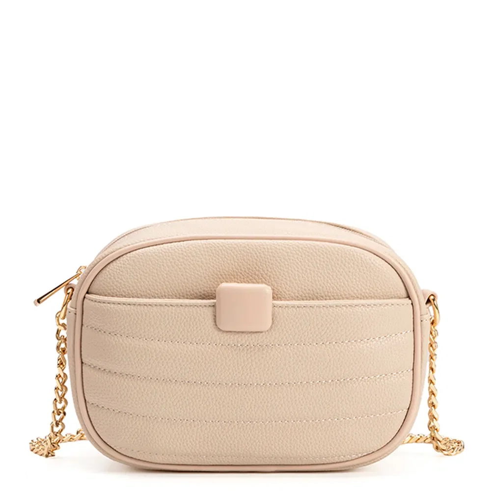 Bolsa Tiracolo Matelassê Off White