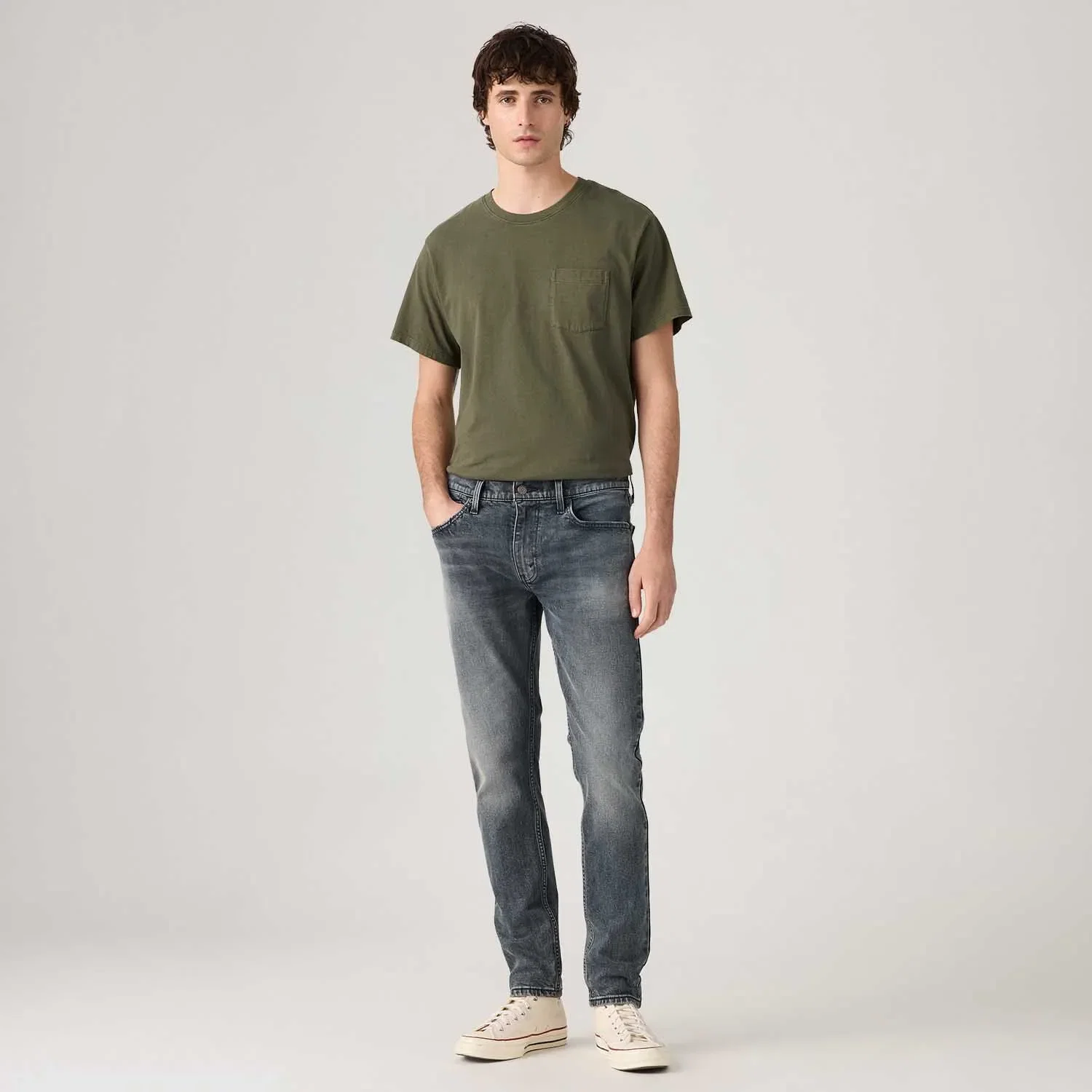 Calça Jeans levi's® 512® Slim Taper Cinza — imagem 1