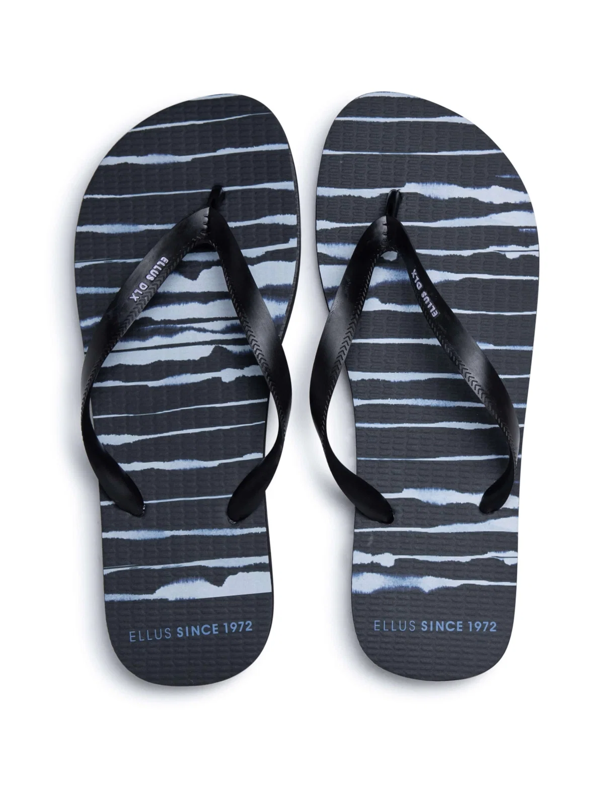 Chinelo Ellus Mykonos Base Preta / Tira Preta