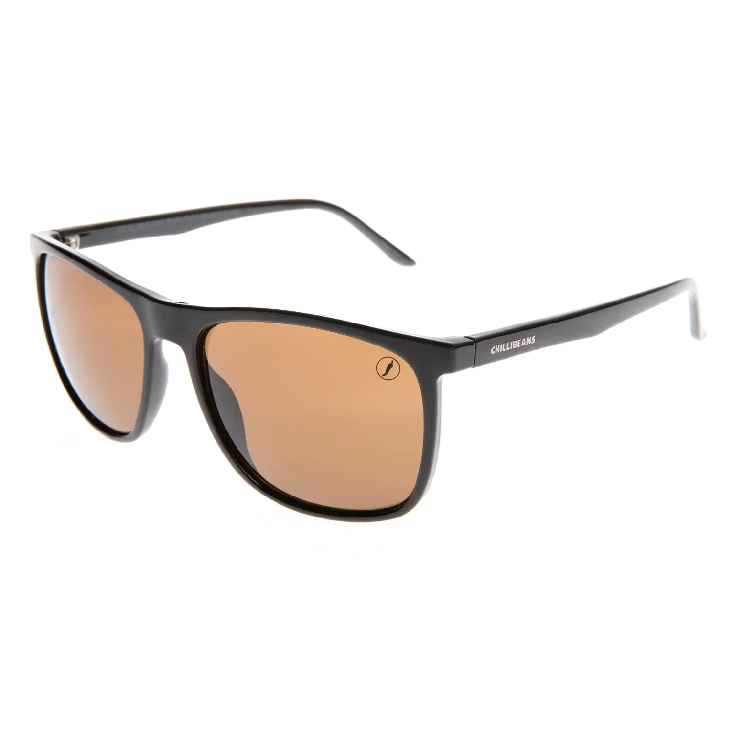 Óculos de Sol Masculino Chilli Beans Quadrado Marrom — imagem 1