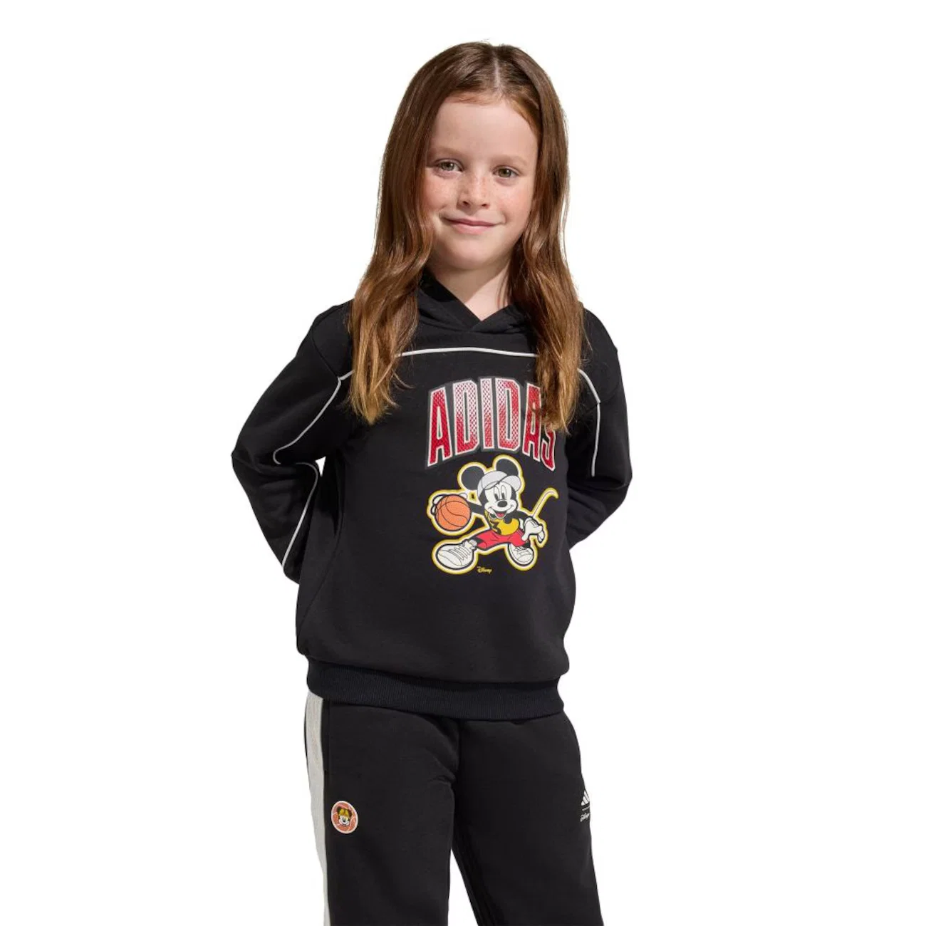 Blusão de Moletom com Capuz Adidas Disney Mickey Mouse Infantil — imagem 1