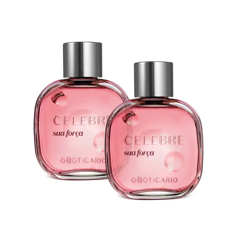 Combo Celebre Sua Força Desodorante Colônia Feminino 100ml (2 unidades)