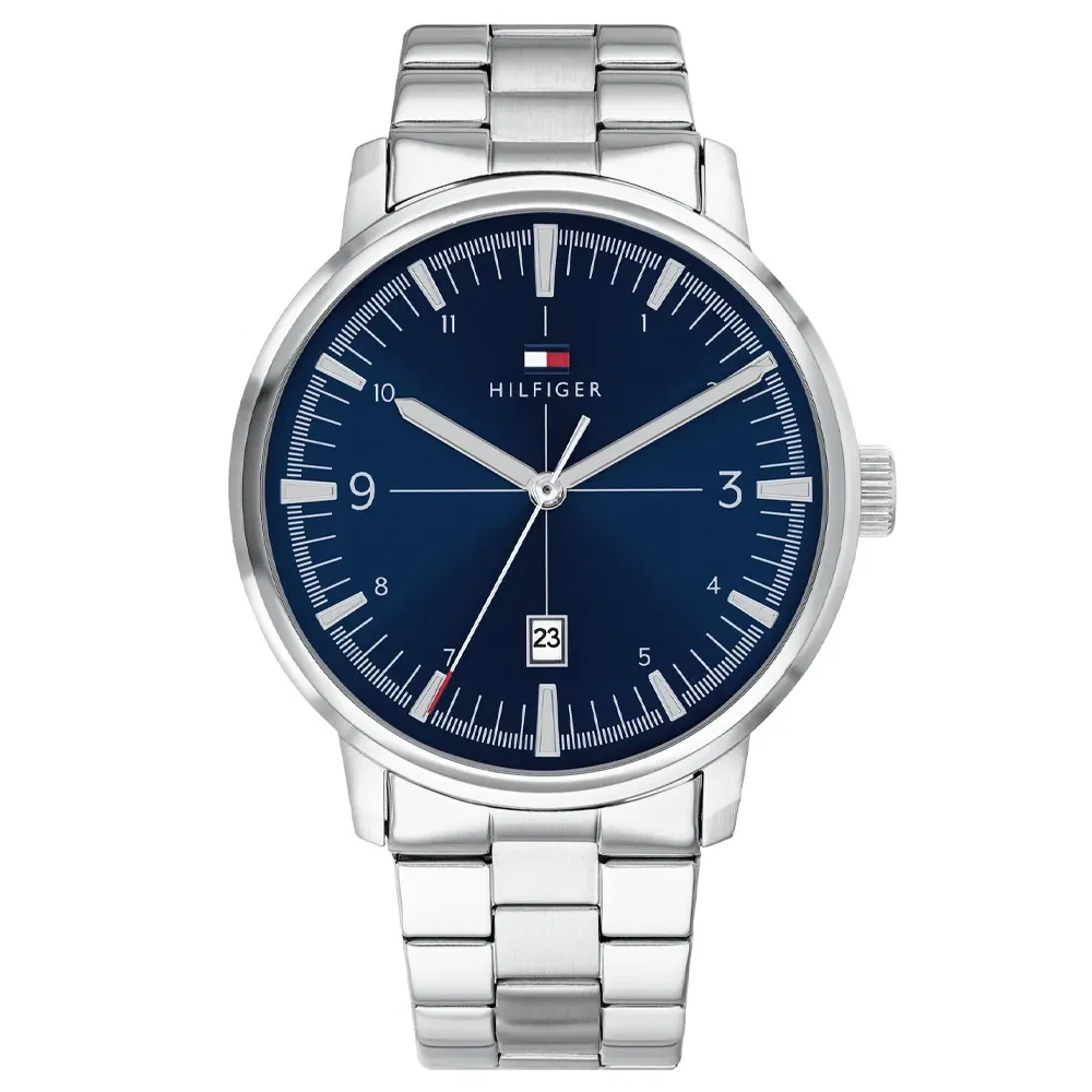Relógio Tommy Hilfiger Masculino Aço Prateado 1791753