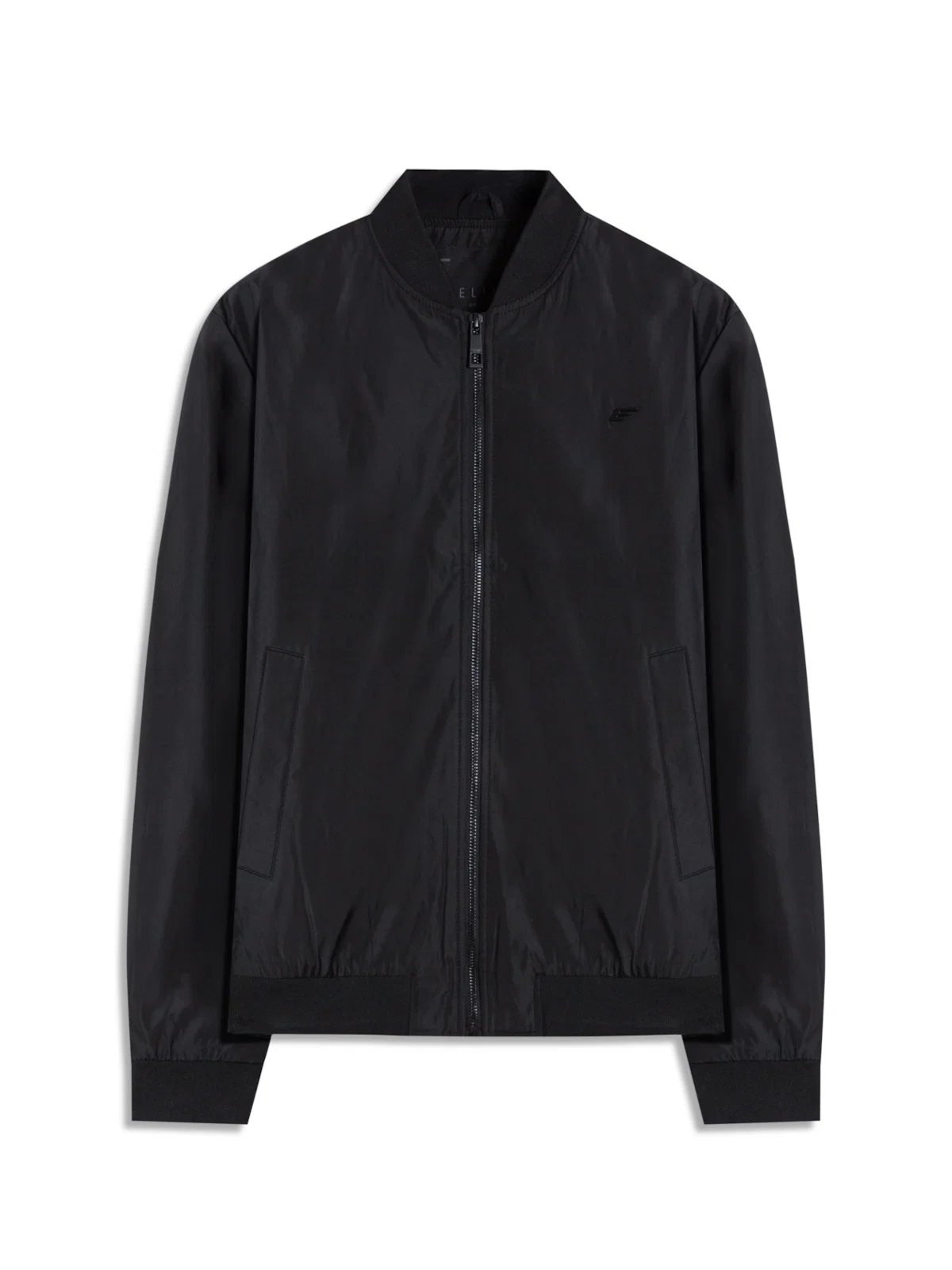 Jaqueta Nylon Padding College Bomber Preto — imagem 1