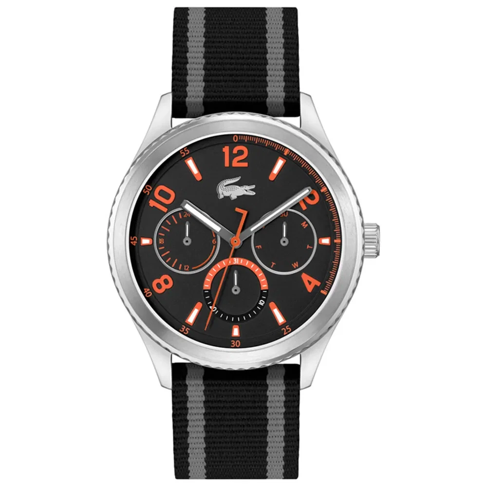 Relógio Lacoste Masculino Metal Reciclado Cinza e Preto - 2011291 — imagem 1