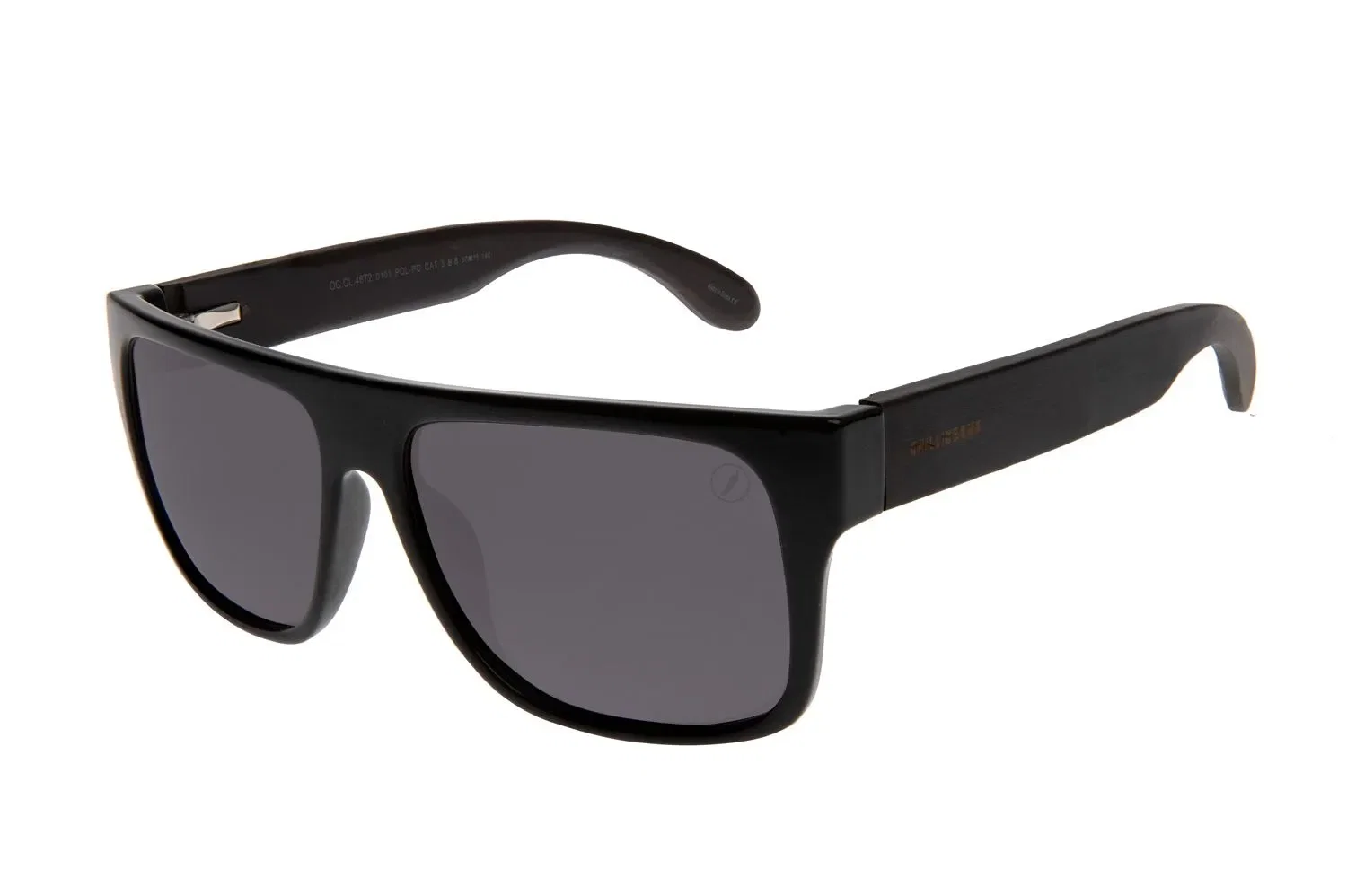 Óculos de Sol Masculino Chilli Beans Quadrado Polarizado Preto