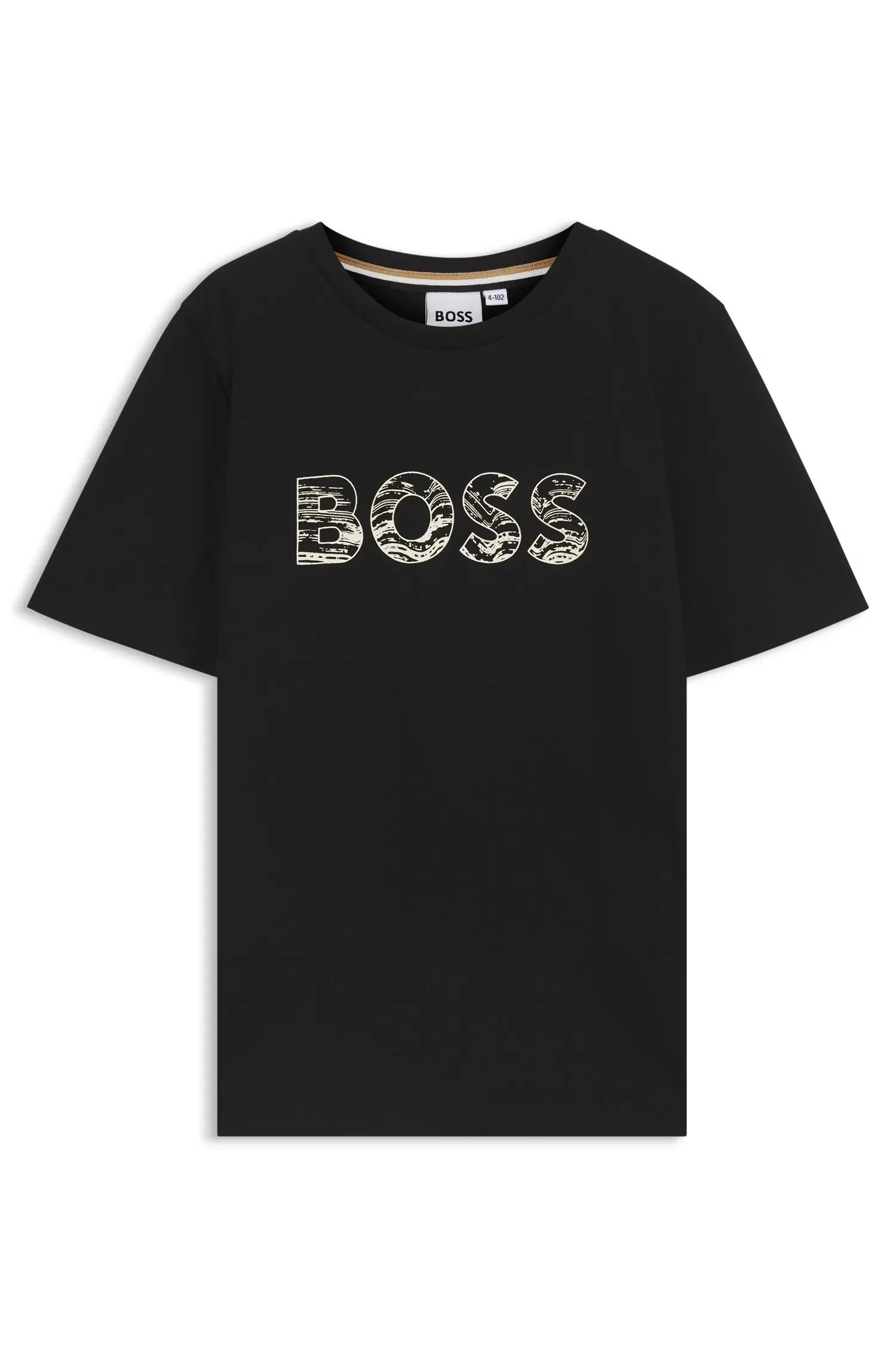 Camiseta Infantil Em Jersey De Algodão Com Logo — imagem 1