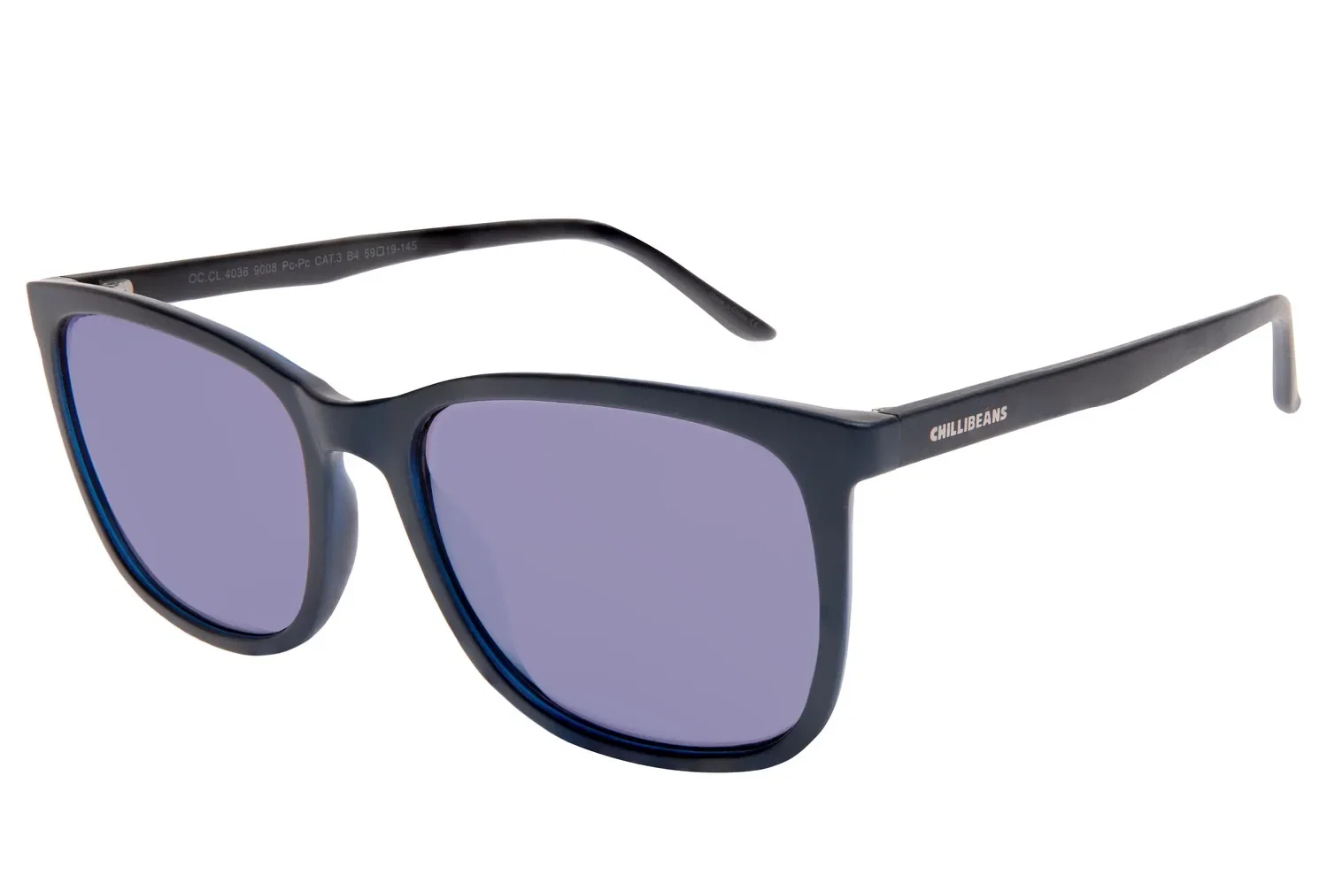 Óculos de Sol Masculino Chilli Beans Quadrado Azul — imagem 1