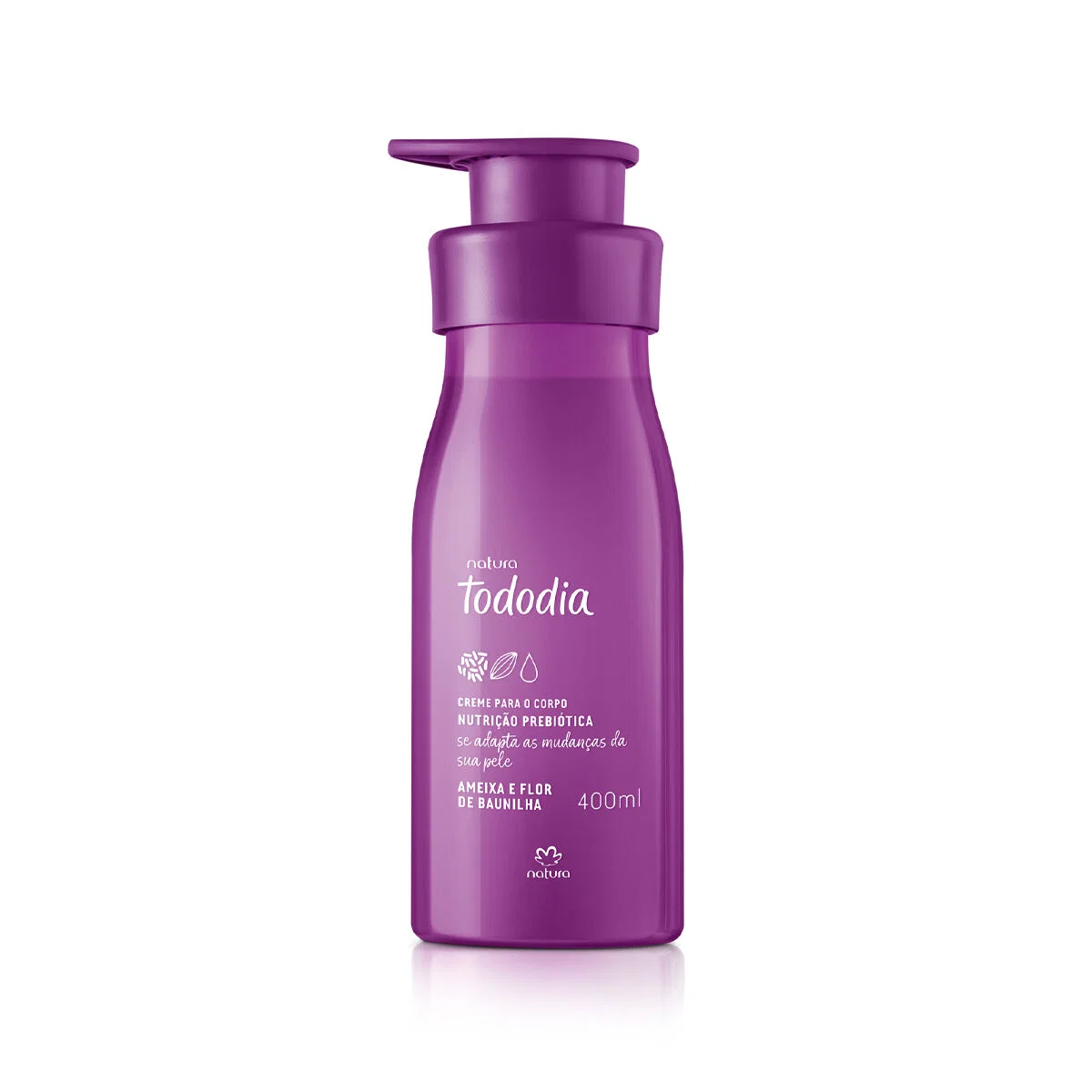 Creme Desodorante Nutritivo para o Corpo Tododia Ameixa e Flor de Baunilha 400 ml