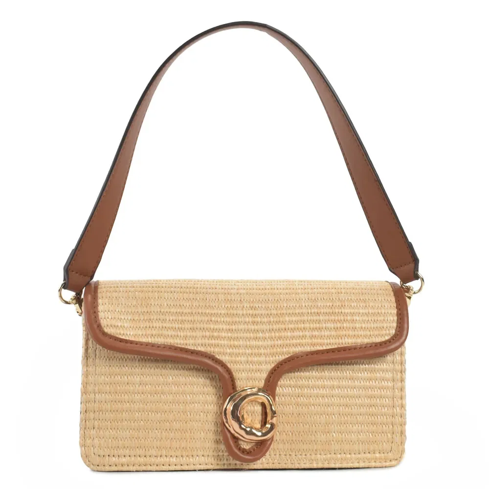 Bolsa Tiracolo Palha