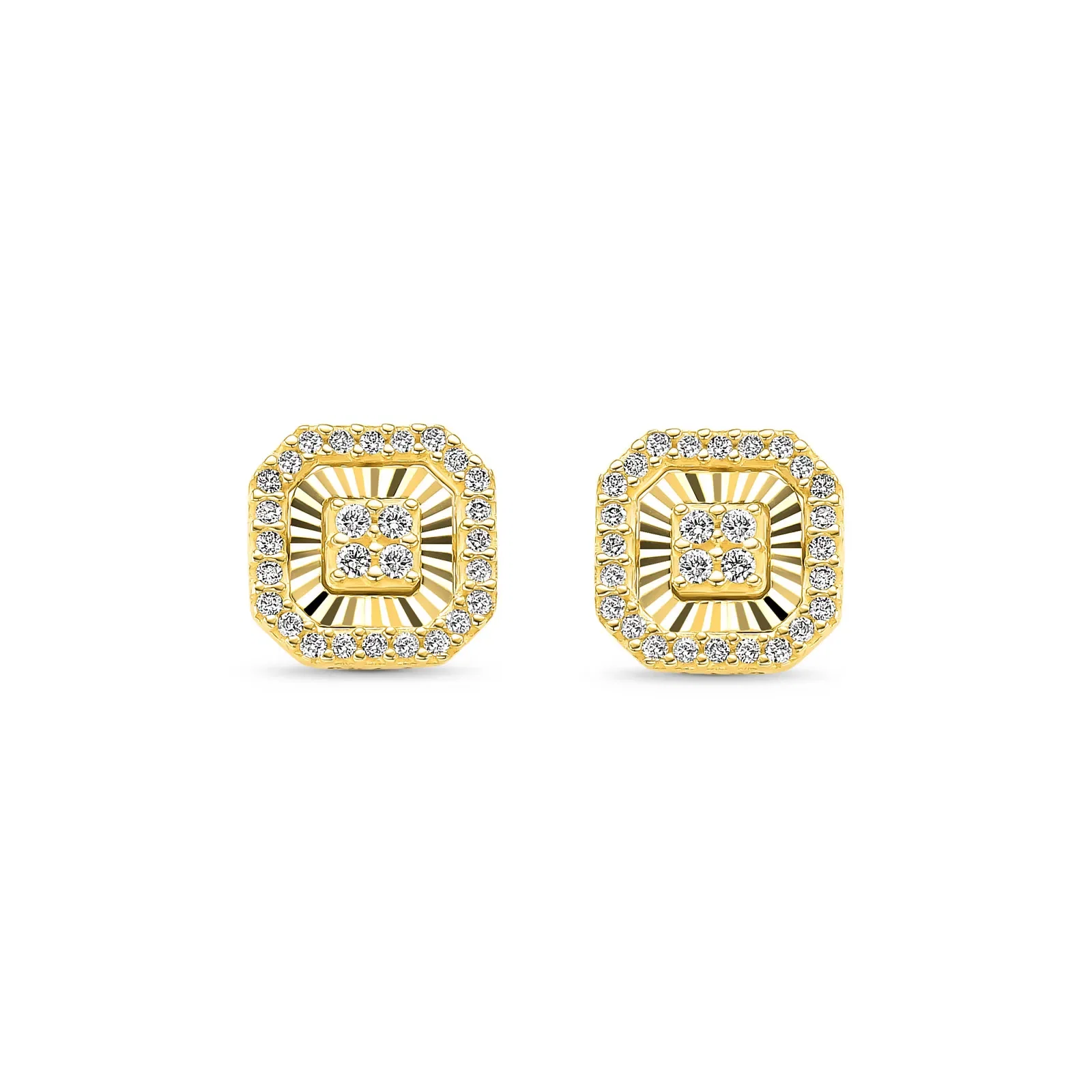 Brinco Lumina II em Ouro Amarelo 18k com Diamantes 0,32 ct — imagem 1