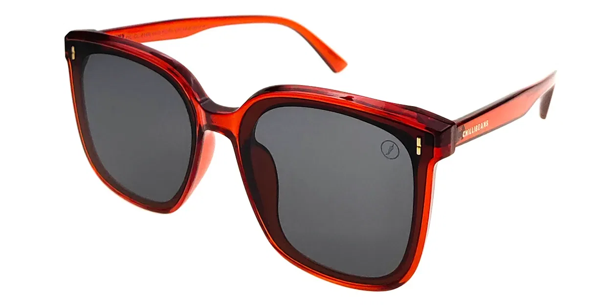 Óculos de Sol Feminino Chilli Beans Quadrado Caramelo