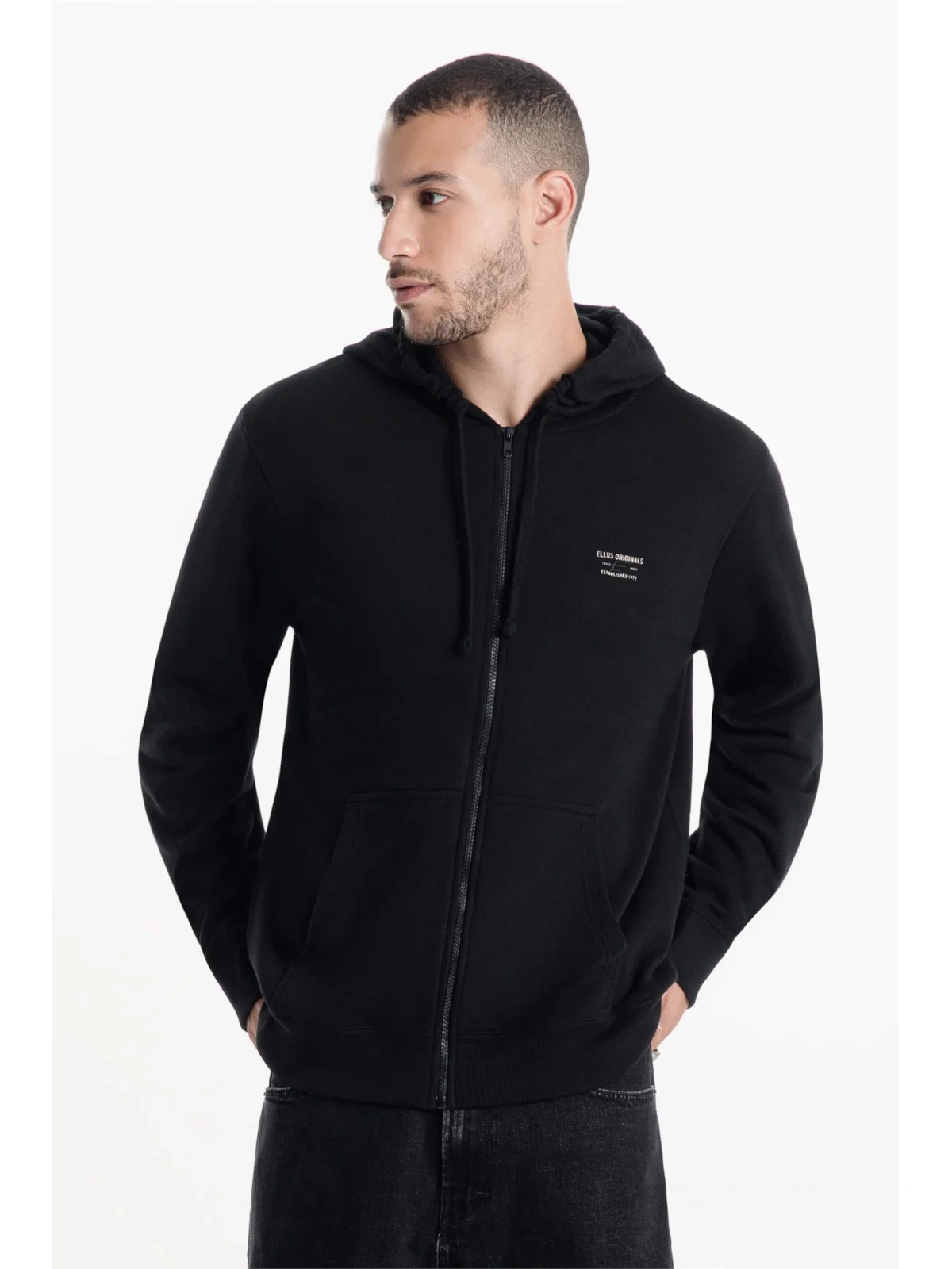 Moletom Basico Costum Preto