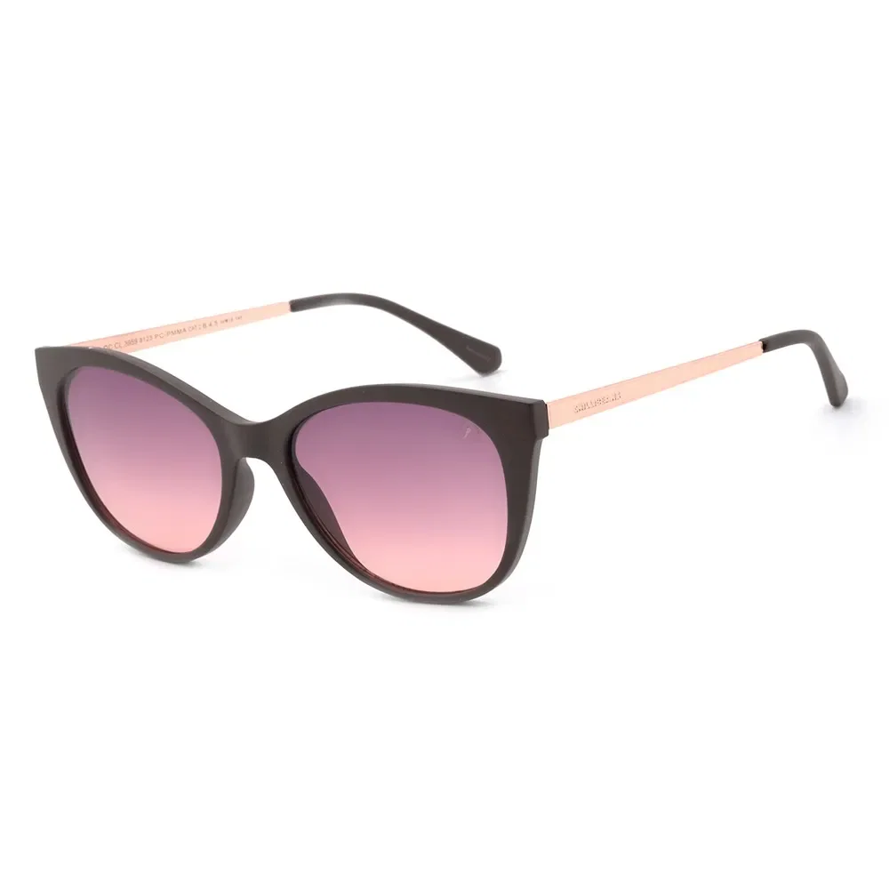 Óculos de Sol Feminino Eco Chilli Gatinho Clássico Pink