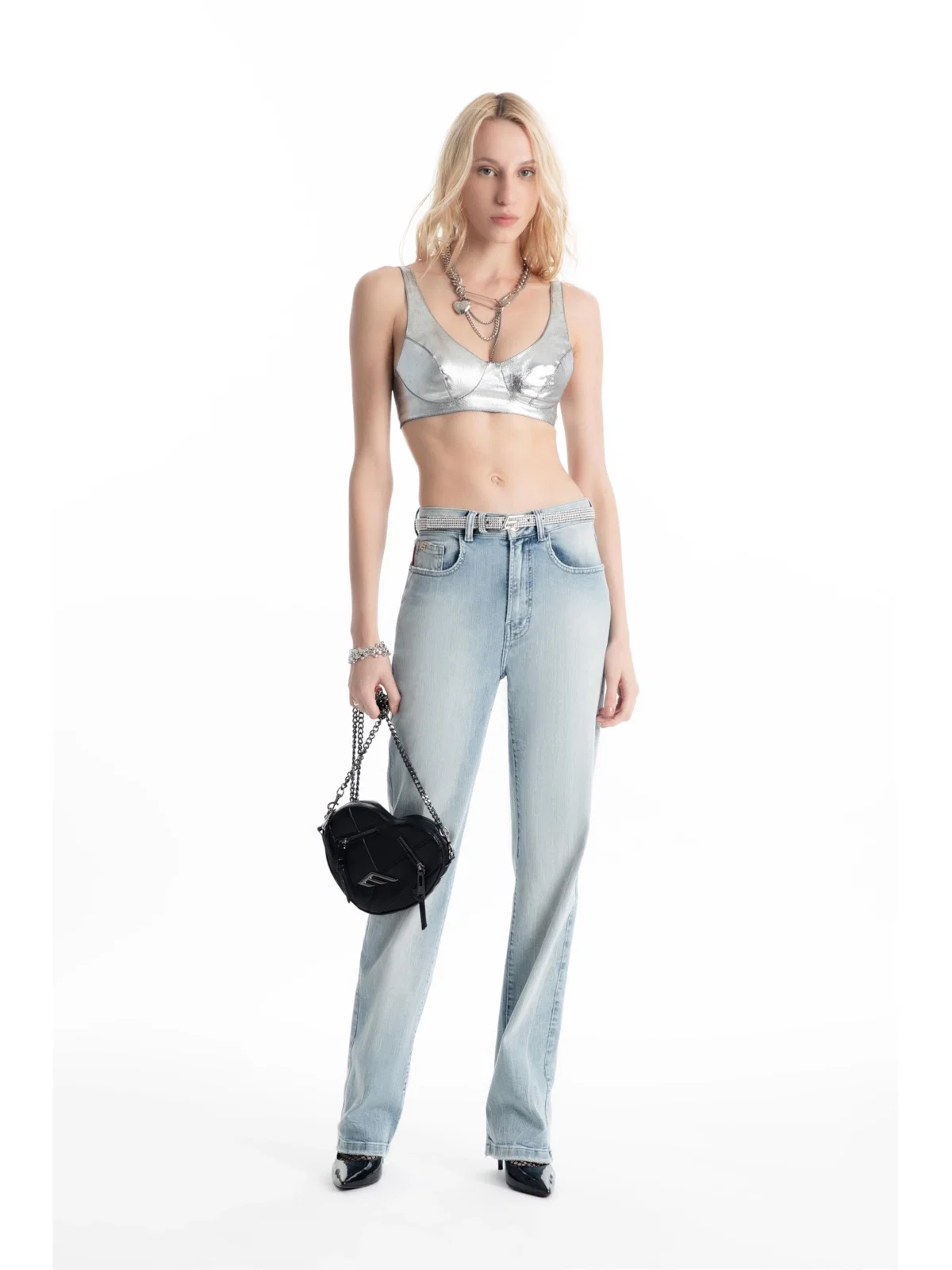 Calça High Comfort Stretch Lav.Claro C/ Used — imagem 1