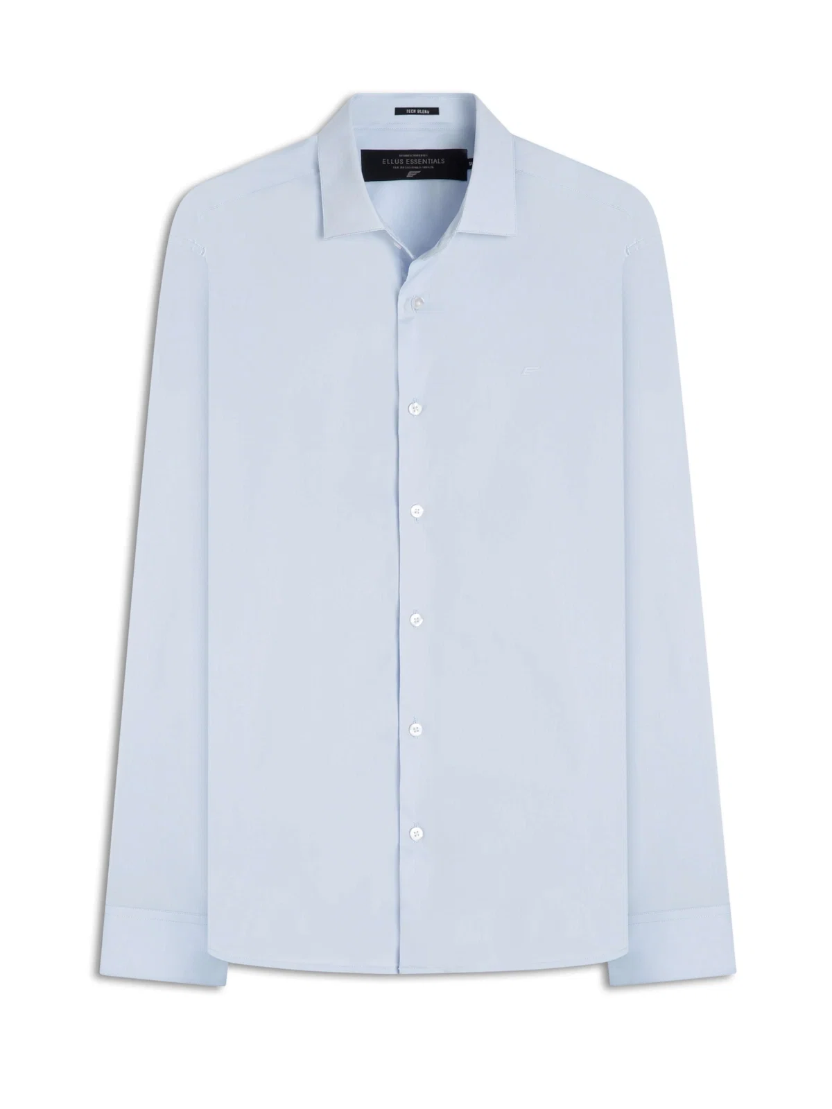 Camisa Tech Blend Slim Azul Claro