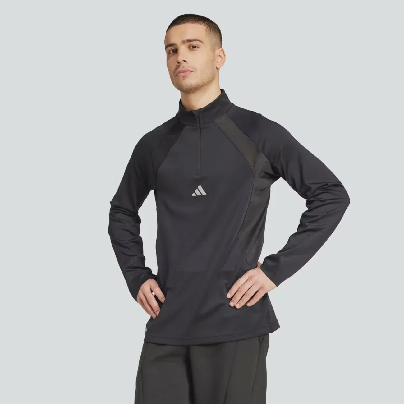 Blusão Adidas Ziper 1/4 Tech Masculina