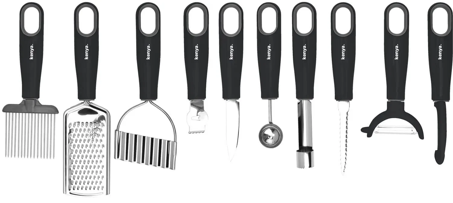 Conjunto 10 Utensílios Kenya