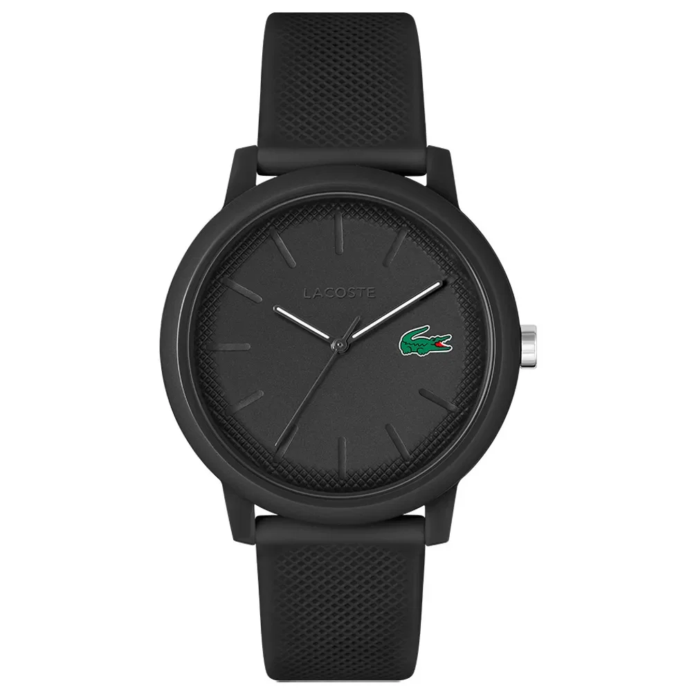 Relógio Lacoste Masculino Borracha Preto 2011171 — imagem 1