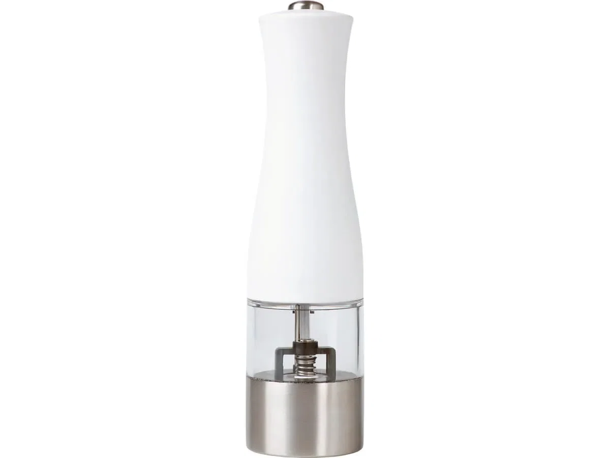 Moedor para Sal e Pimenta Elétrico 70ml Maxwell & Williams Branco