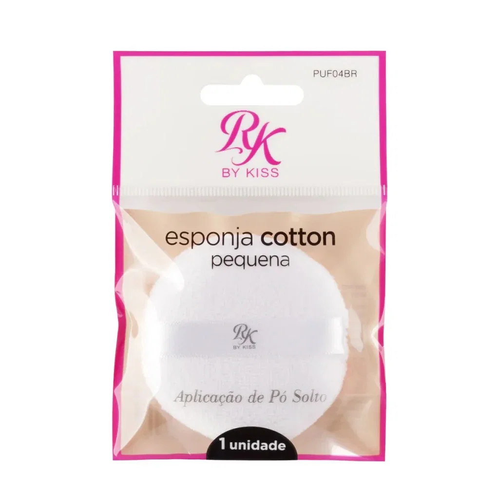 Esponja para Maquiagem Ruby Kisses Cotton Pequena