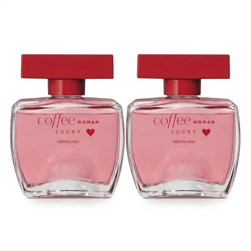 Combo Coffee Woman Lucky: Desodorante Colônia 2x100ml