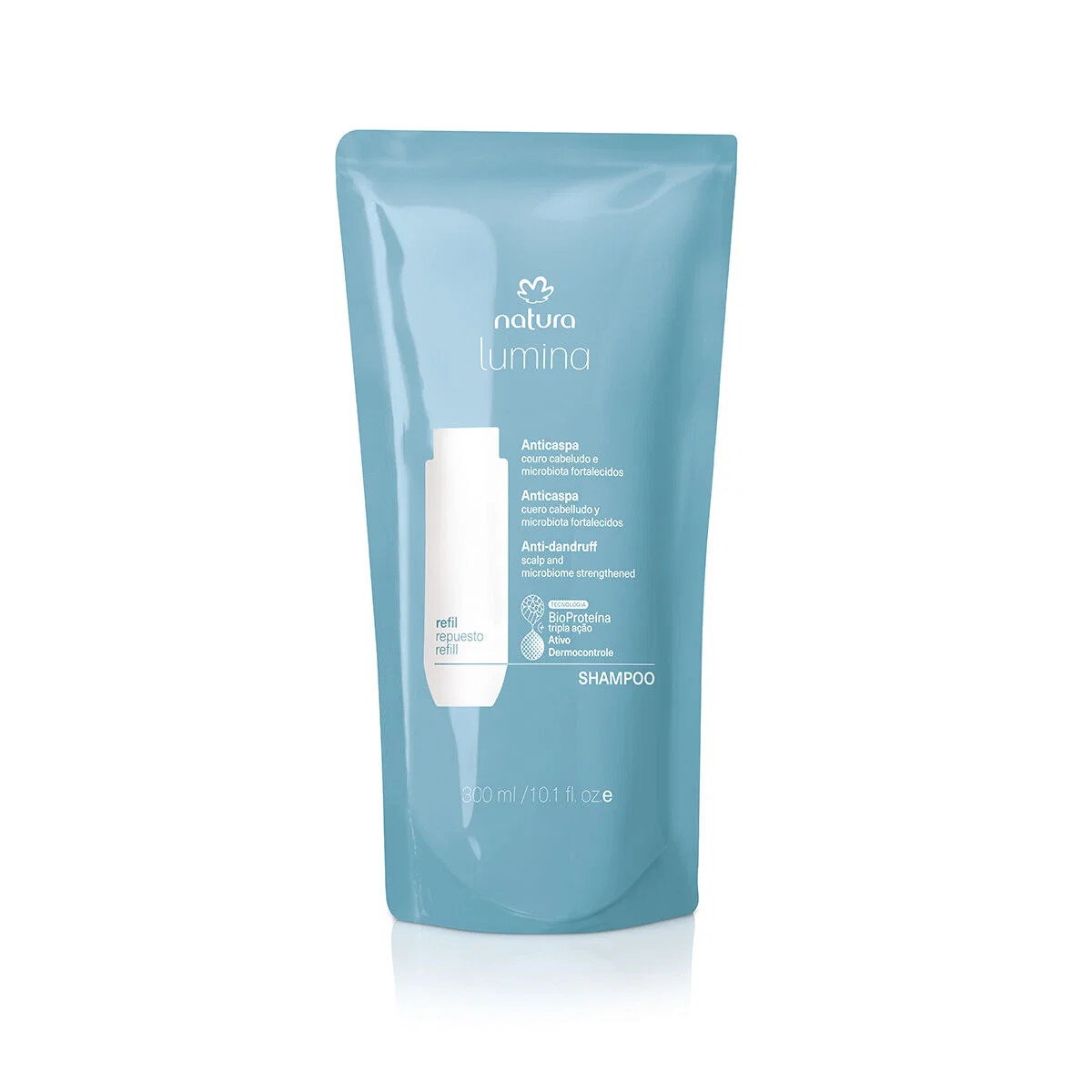 Refil Shampoo Reequilibrante Anticaspa Lumina — imagem 1