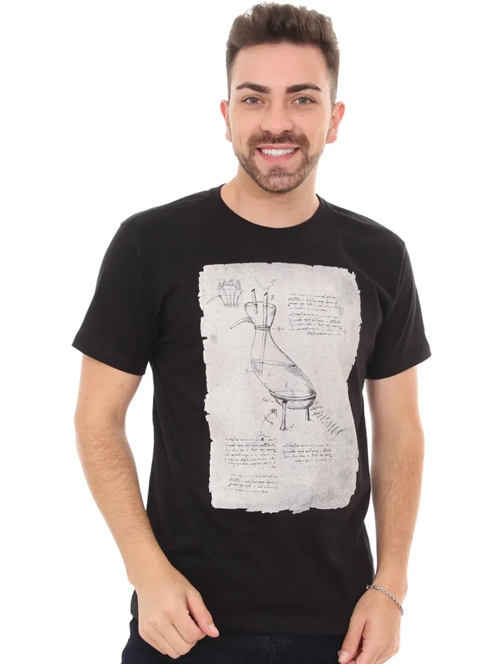 Camiseta Reserva Masculina Woodpecker Lavoisier Preta
