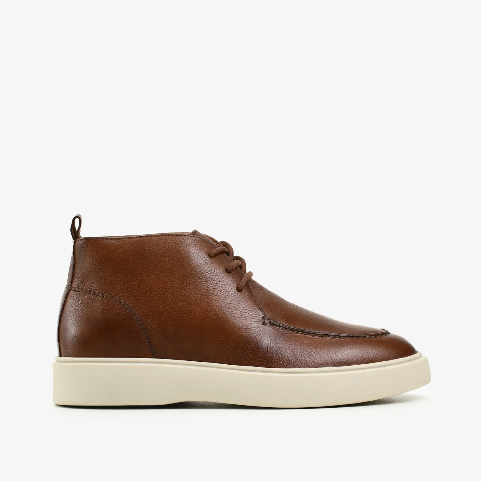 Bota Masculina Caramelo Tan Couro