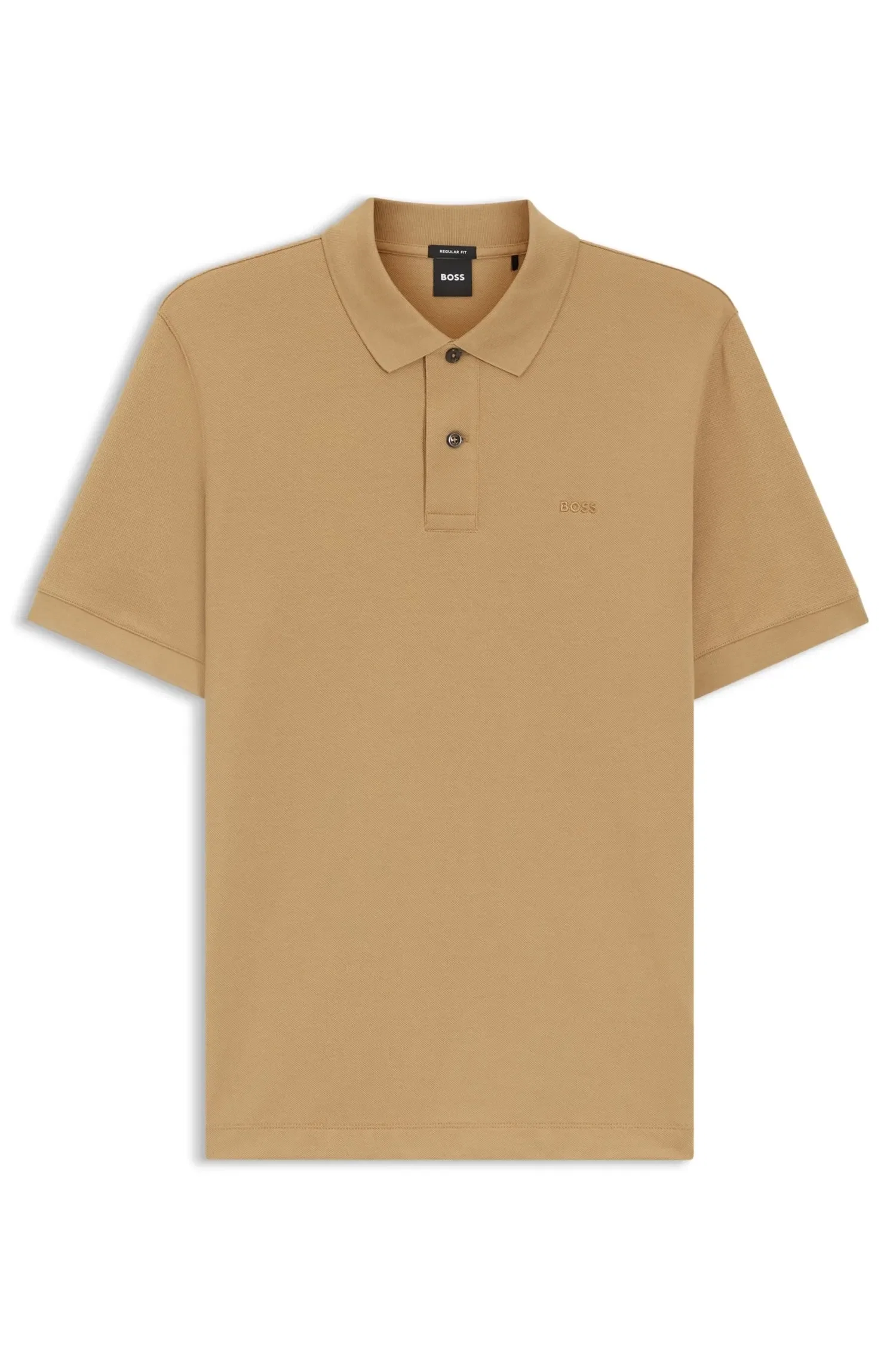 Polo Pallas Em Algodão Piqué Com Logo Bordado — imagem 1