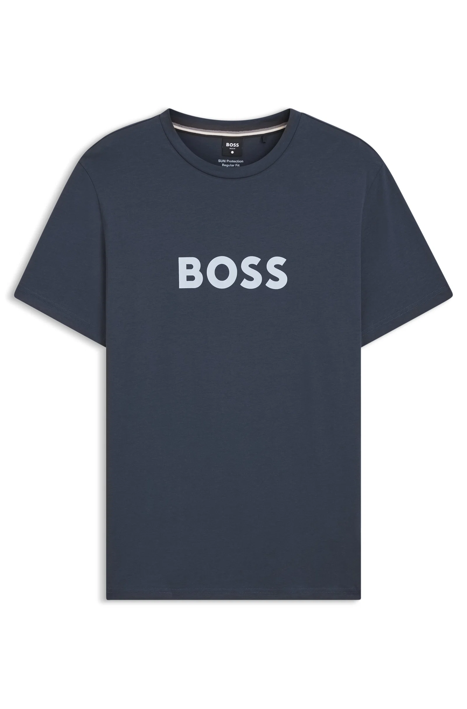 Camiseta Em Jersey De Algodão Com Proteção Uv