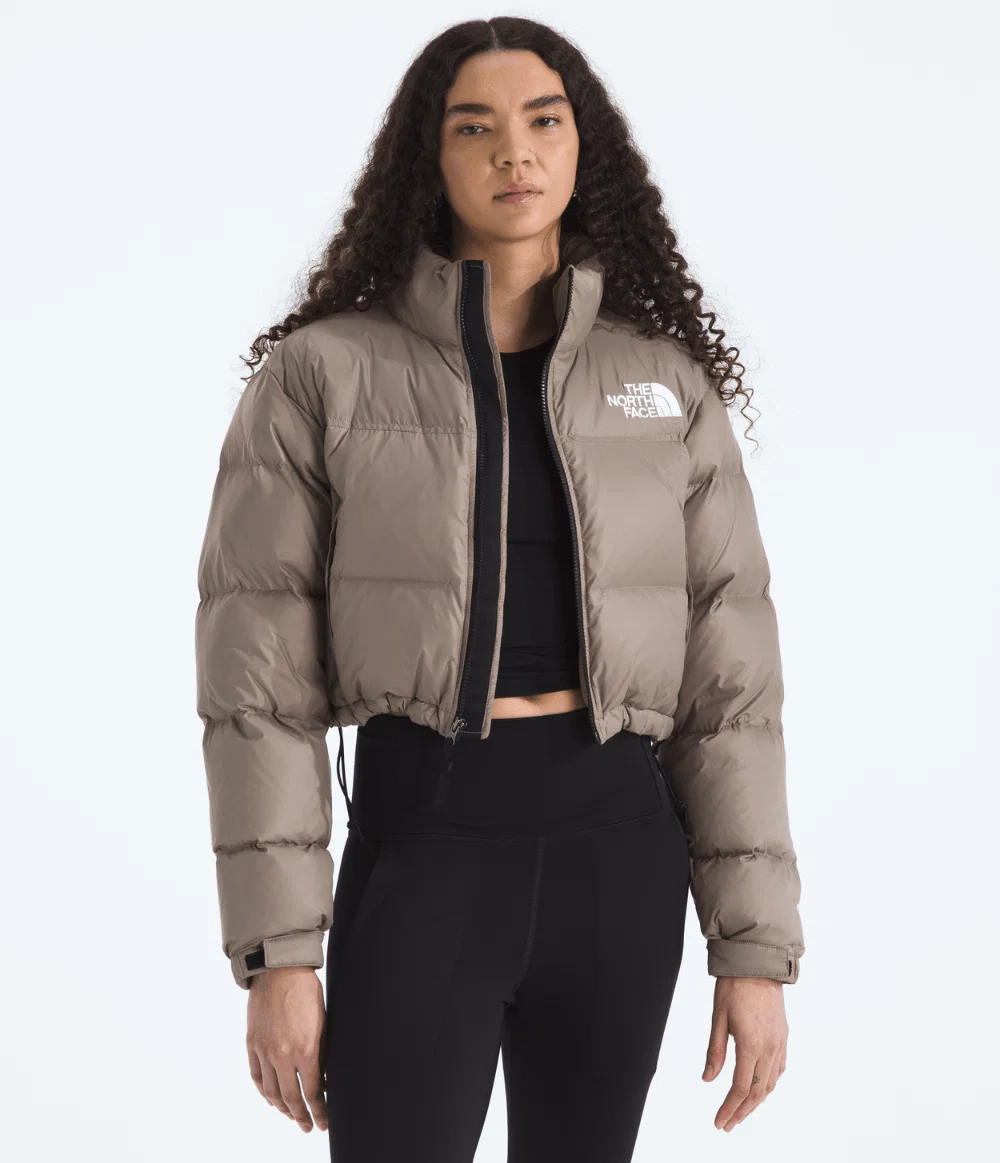 Jaqueta Feminina Nuptse Short Mocha Brown — imagem 1