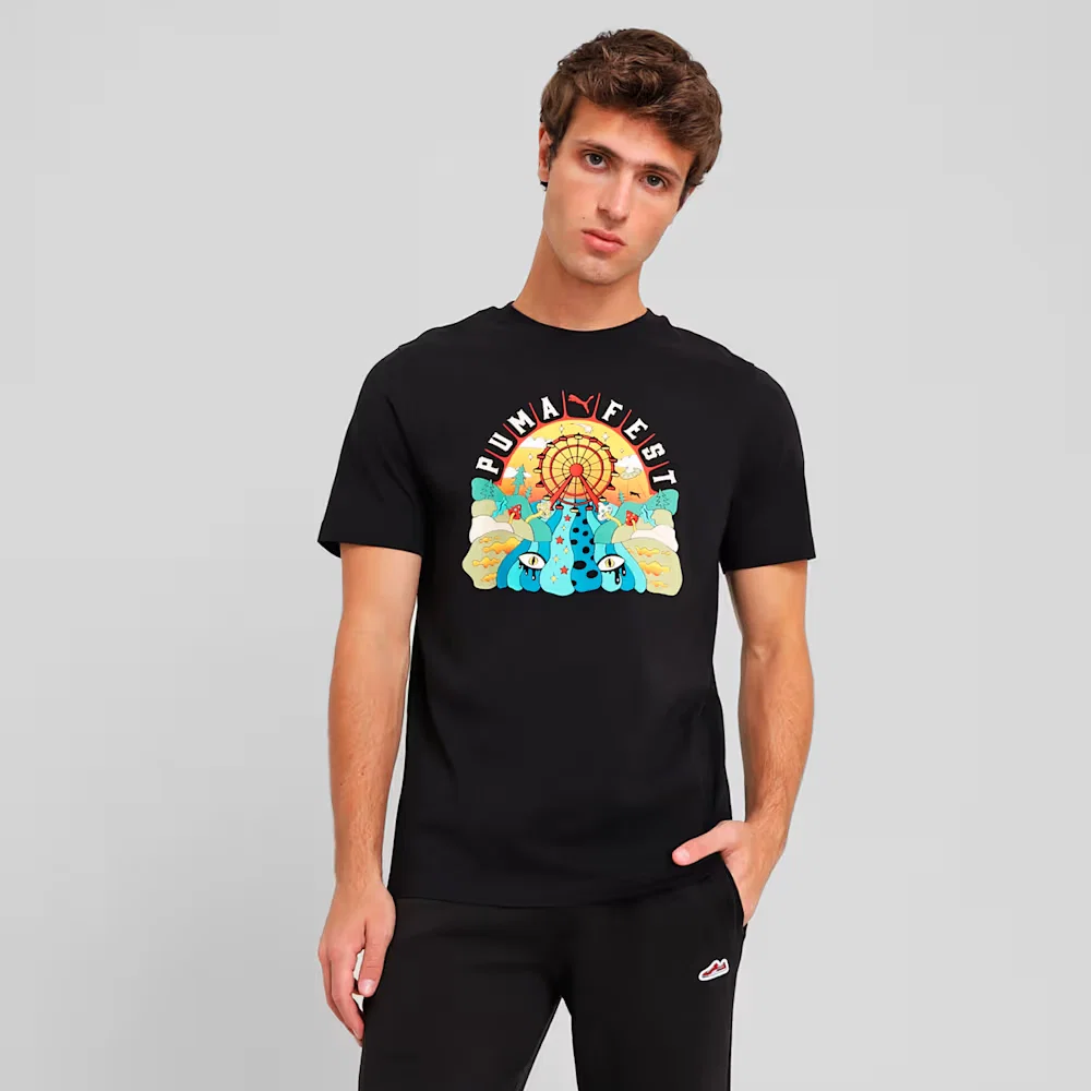 Camiseta Graphics Puma Festival — imagem 1