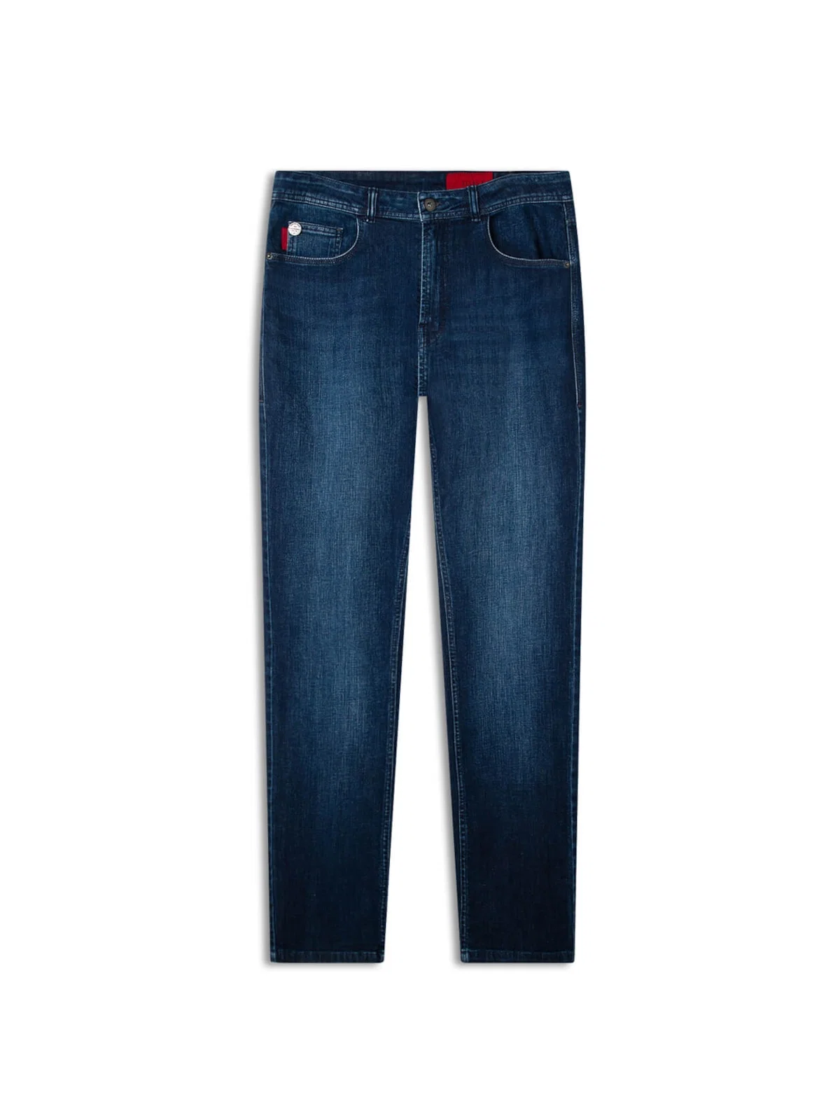 Calça High Comfort Stretch Slim Filigrana 1981 Lav.Escuro C/ Used — imagem 1