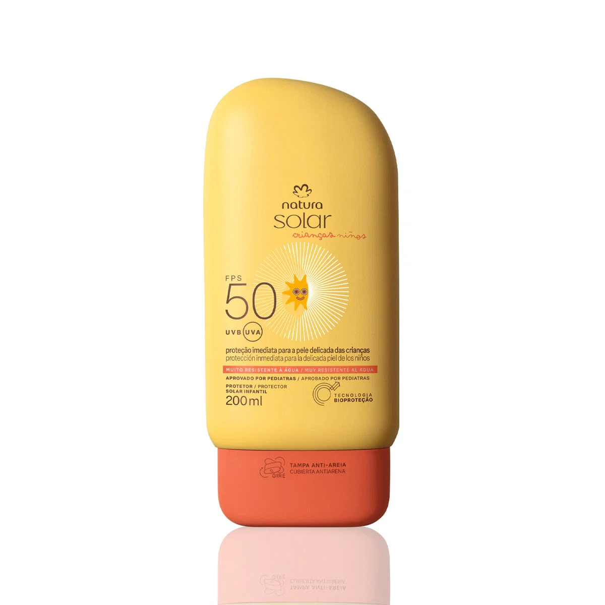Protetor Solar Infantil FPS 50 Natura Solar 200 ml — imagem 1