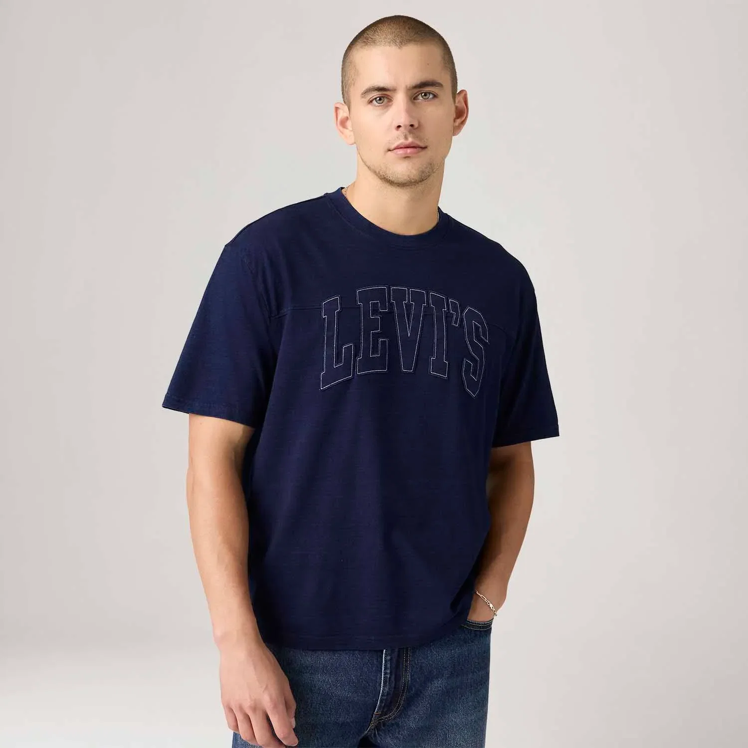 Camiseta Levi's® Lockwook Practice Azul — imagem 1