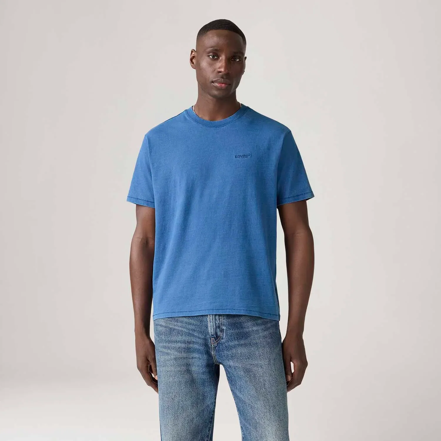 Camiseta Levi's® Red Tab Vintage Azul Manga Curta — imagem 1