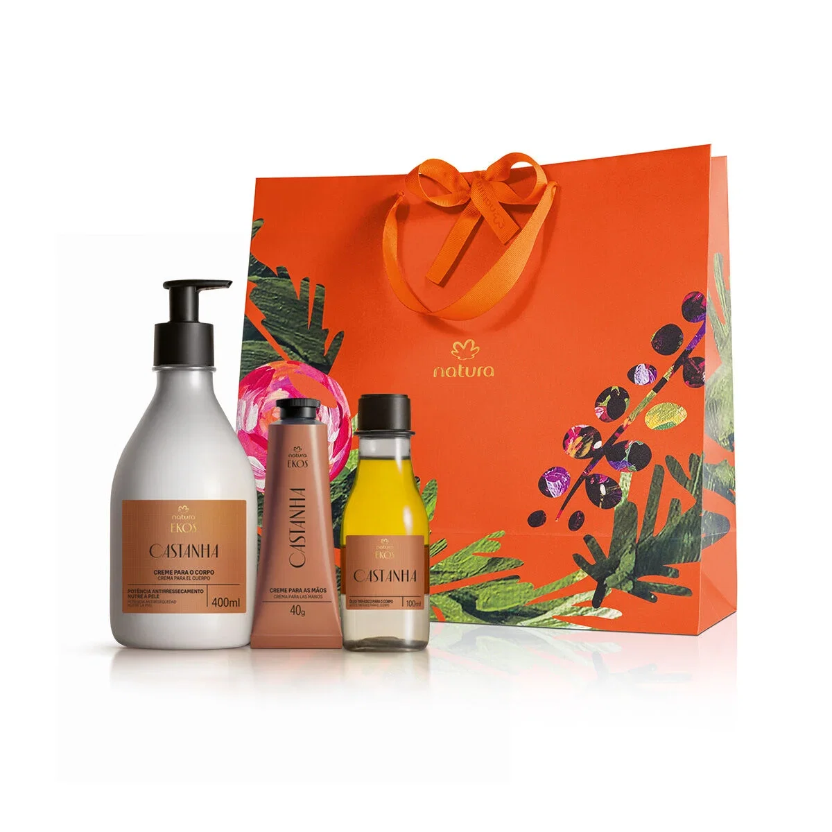 Presente Natura Ekos Castanha com 4 produtos — imagem 1