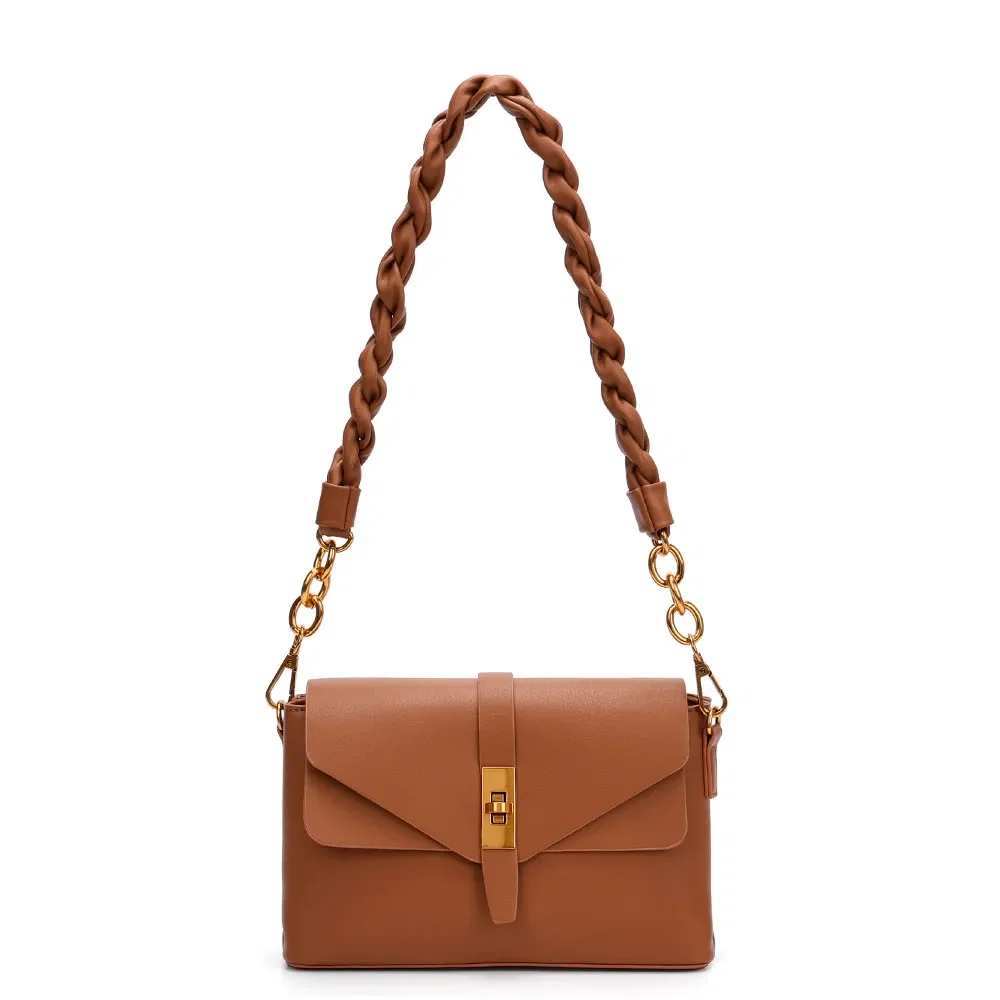 Bolsa Alça Torcida Caramelo