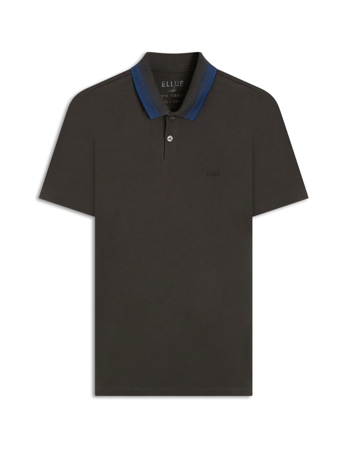 Polo Piquet Degrade Mescla Plumbo