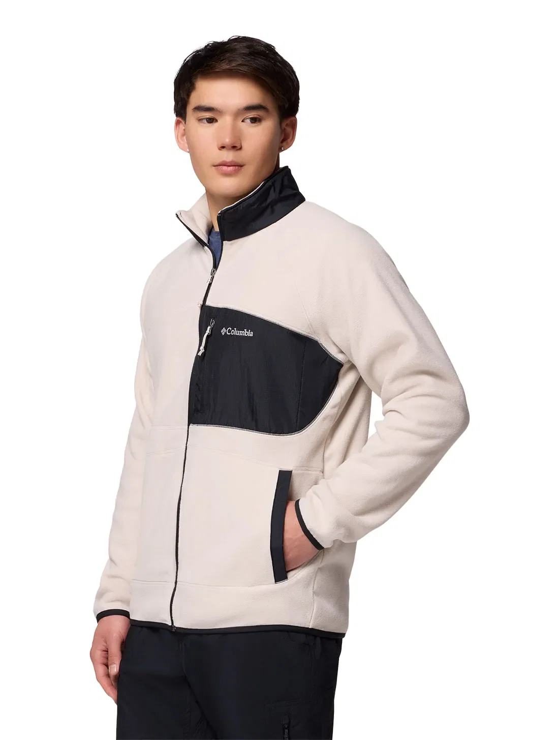 Jaqueta Fleece Columbia Masculina Fast Trek™ Overlay